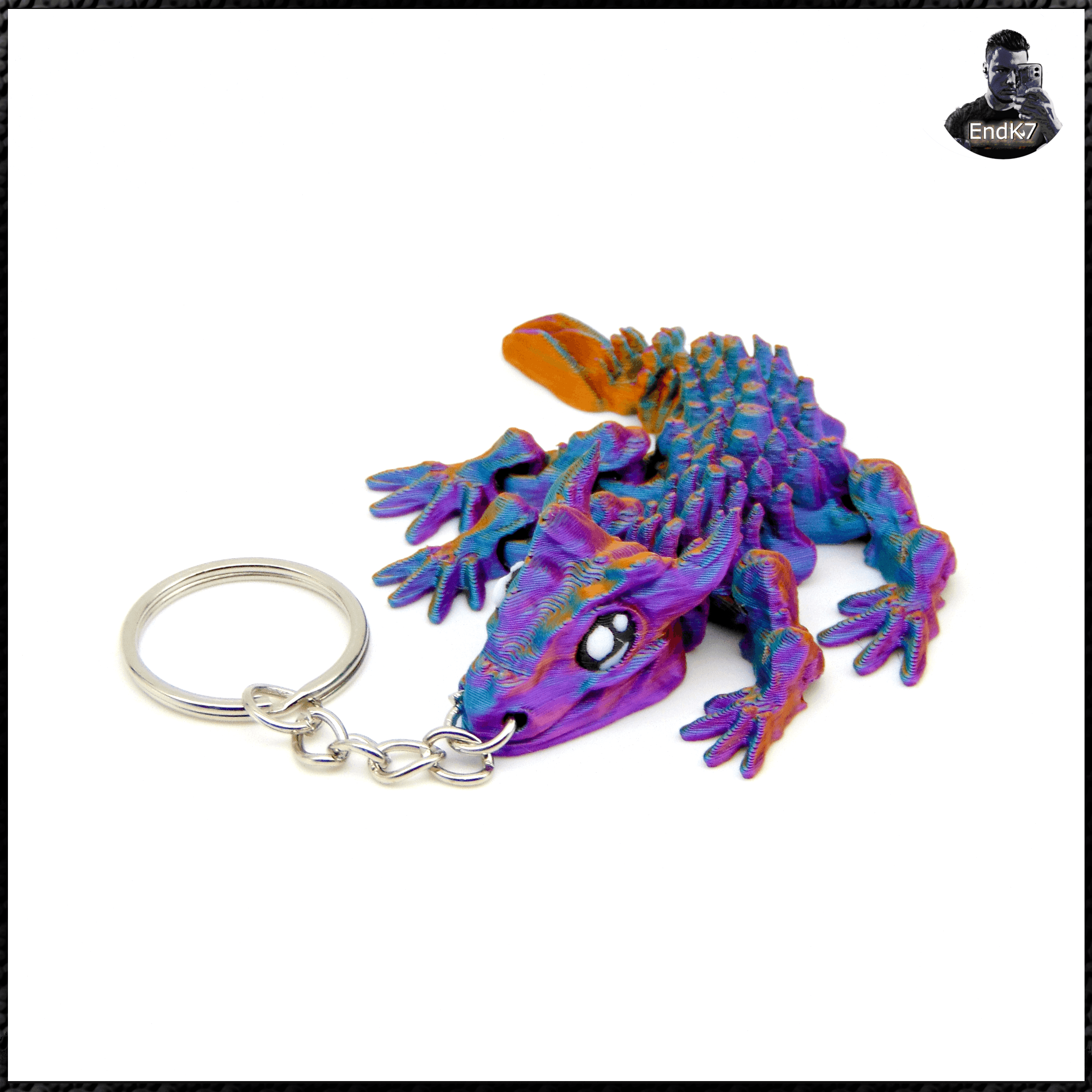 Glorious Baby Dragon Keychain 3d model