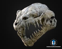 Nexu Skull Trophy - 3D Print Files 3d model