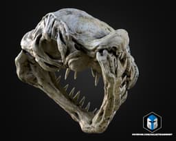 Nexu Skull Trophy - 3D Print Files 3d model
