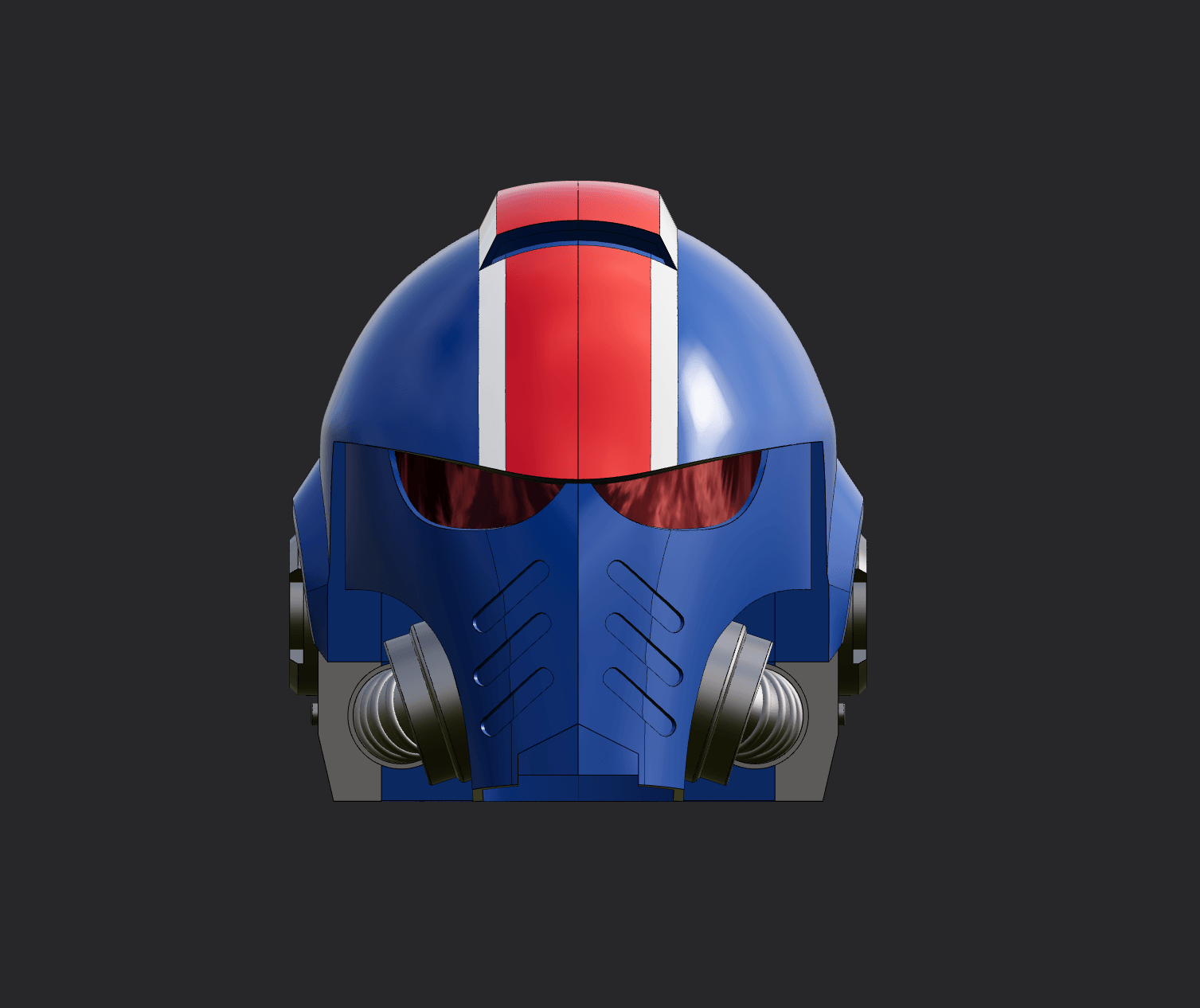 Sci-fi helmet 3d model