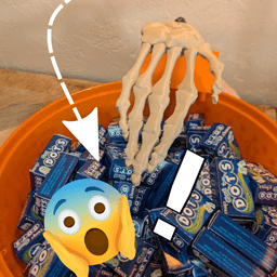 TRICK or Treat Grabbing Hand Prank 3d model