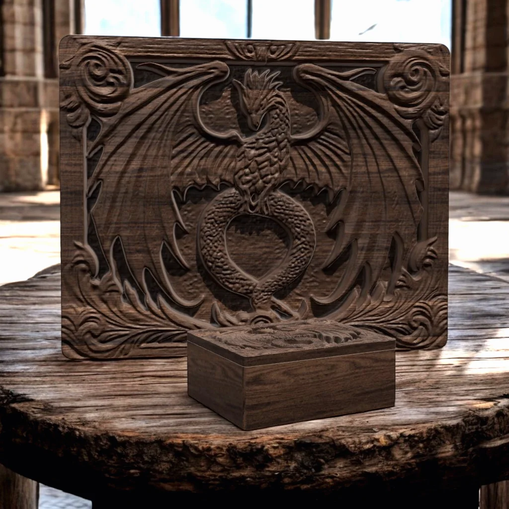 Dragon Wing Box 3d model