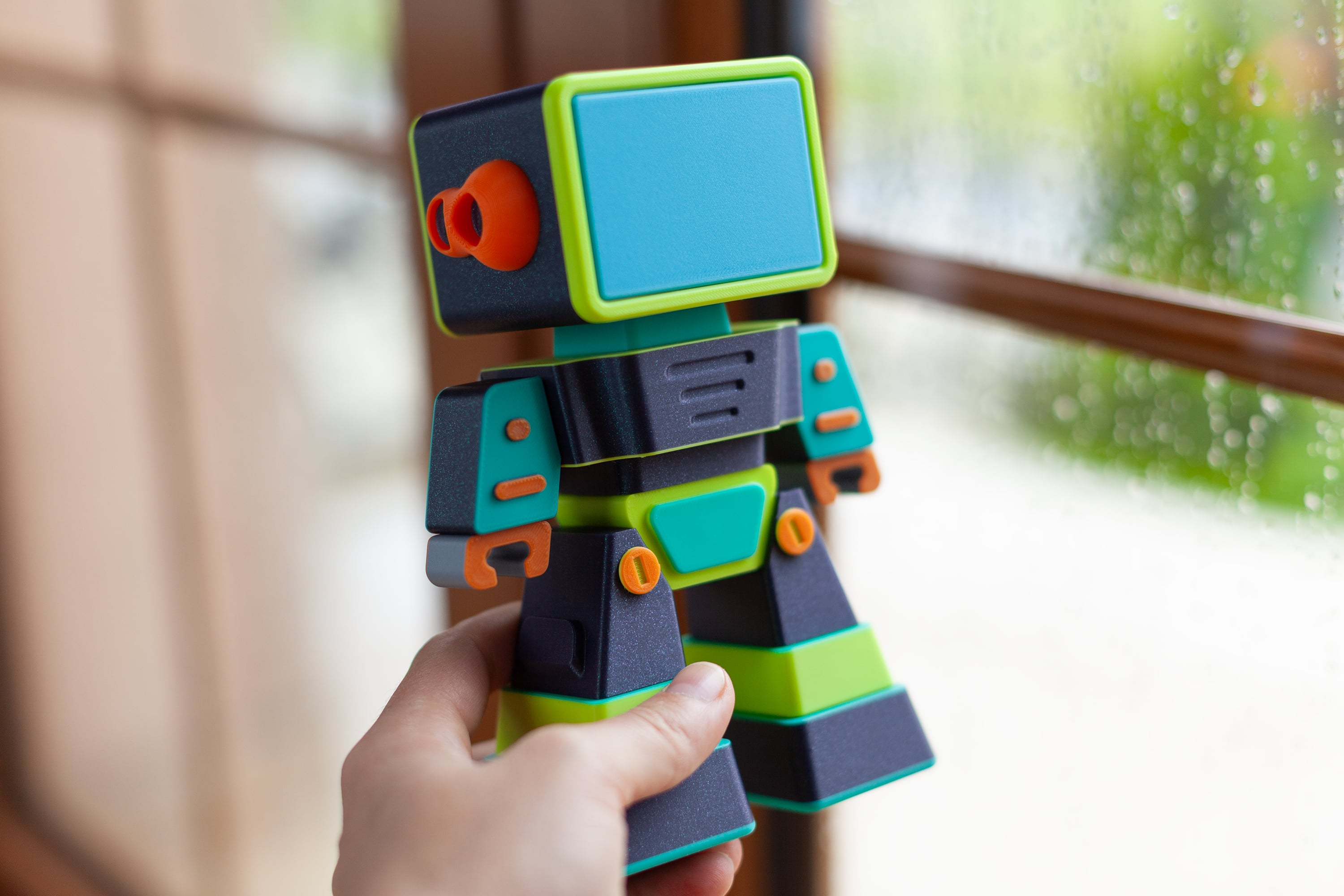 Ready to Assemble Toy Robot 3d model