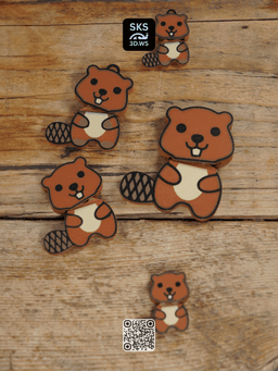The Busy Beaver Fidget Collection 3d model