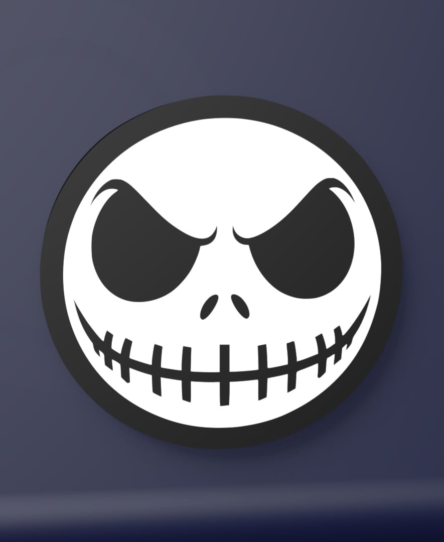 Jack Skellington - LED Strip compatible 3d model