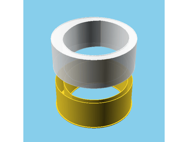 Moon (in circle) phase 12, nestable box (v1) 3d model