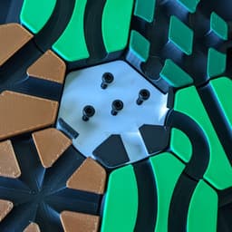 Hextraction - M3 Pachinko tile 3d model