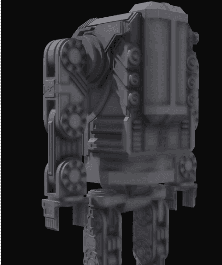 Luvocorp mech suit 3d model
