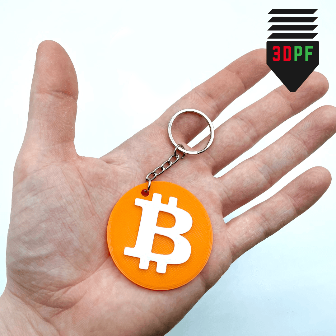 Bitcoin / Bitcoin Keychain 3d model