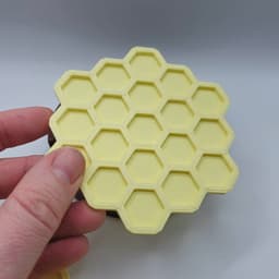 Honeycomb Coaster Set 3d model