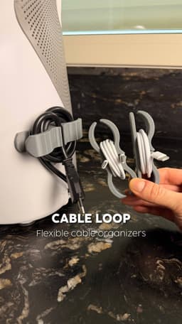 CABLE LOOP | FLEXIBLE CABLE ORGANIZERS 3d model