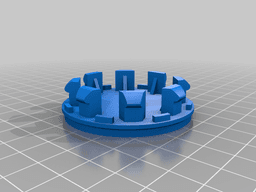 Cap for KIA Alloy Wheel 3d model