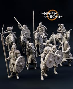 Ridermercia Warband 3d model