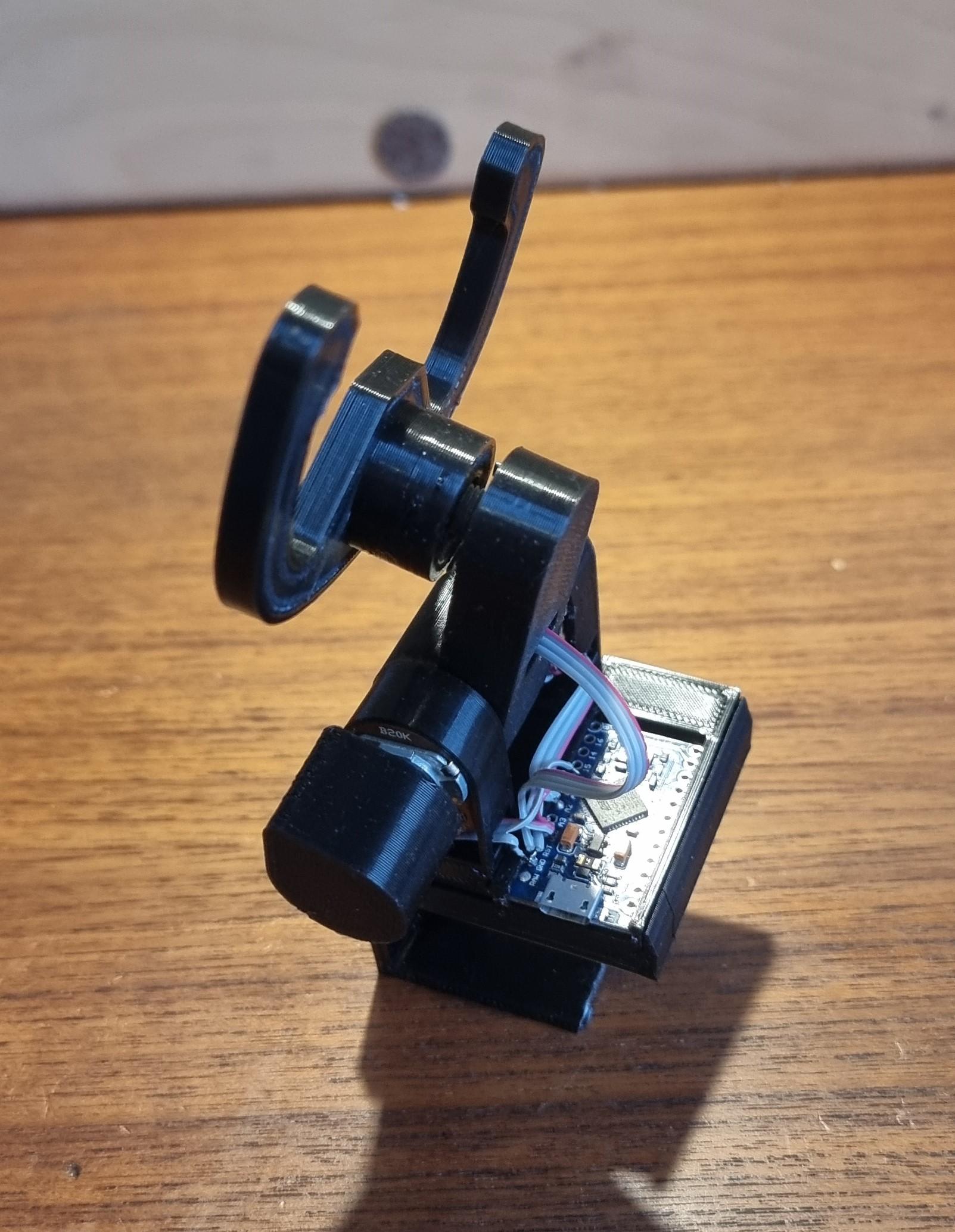 Mini USB Flight Yoke 3d model
