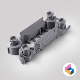 Foldable Morris Mini Cooper-S Rally 3d model