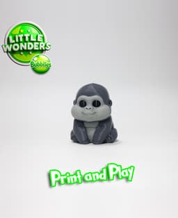 Baby Gorila 3d model