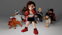 Tifa -Final Fantasy 7 3d model