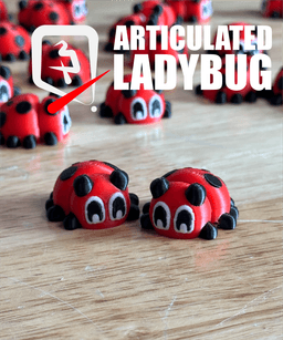 Articulated Ladybug — The Spotted Voyager 3d model
