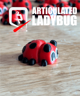 Articulated Ladybug — The Spotted Voyager 3d model