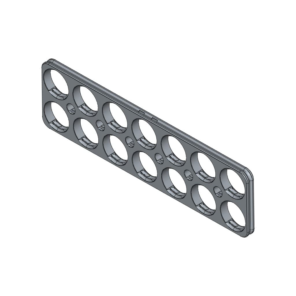 D-LOCK_PANEL.7X2-BLANK 3d model