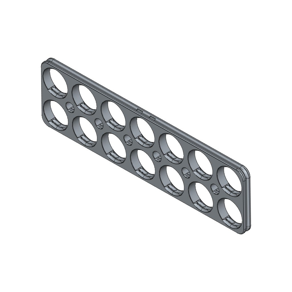 D-LOCK_PANEL.7X2-BLANK 3d model