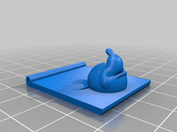 Mouse trap door for glass jar - Ironic version 3d model