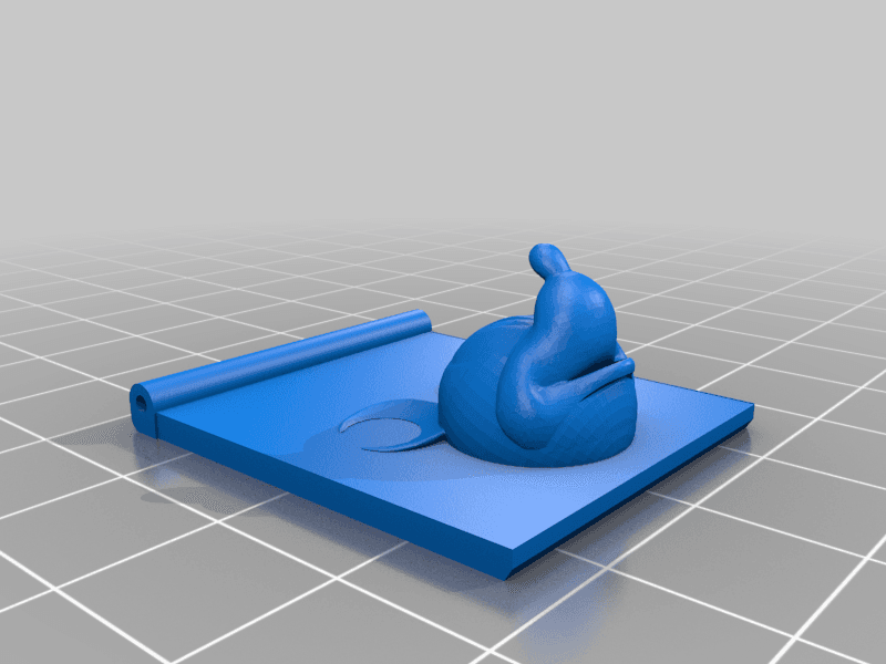Mouse trap door for glass jar - Ironic version 3d model