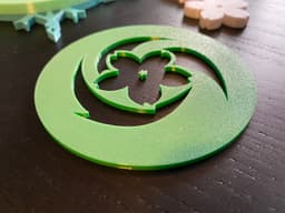 Genshin Impact Button Coaster 3d model