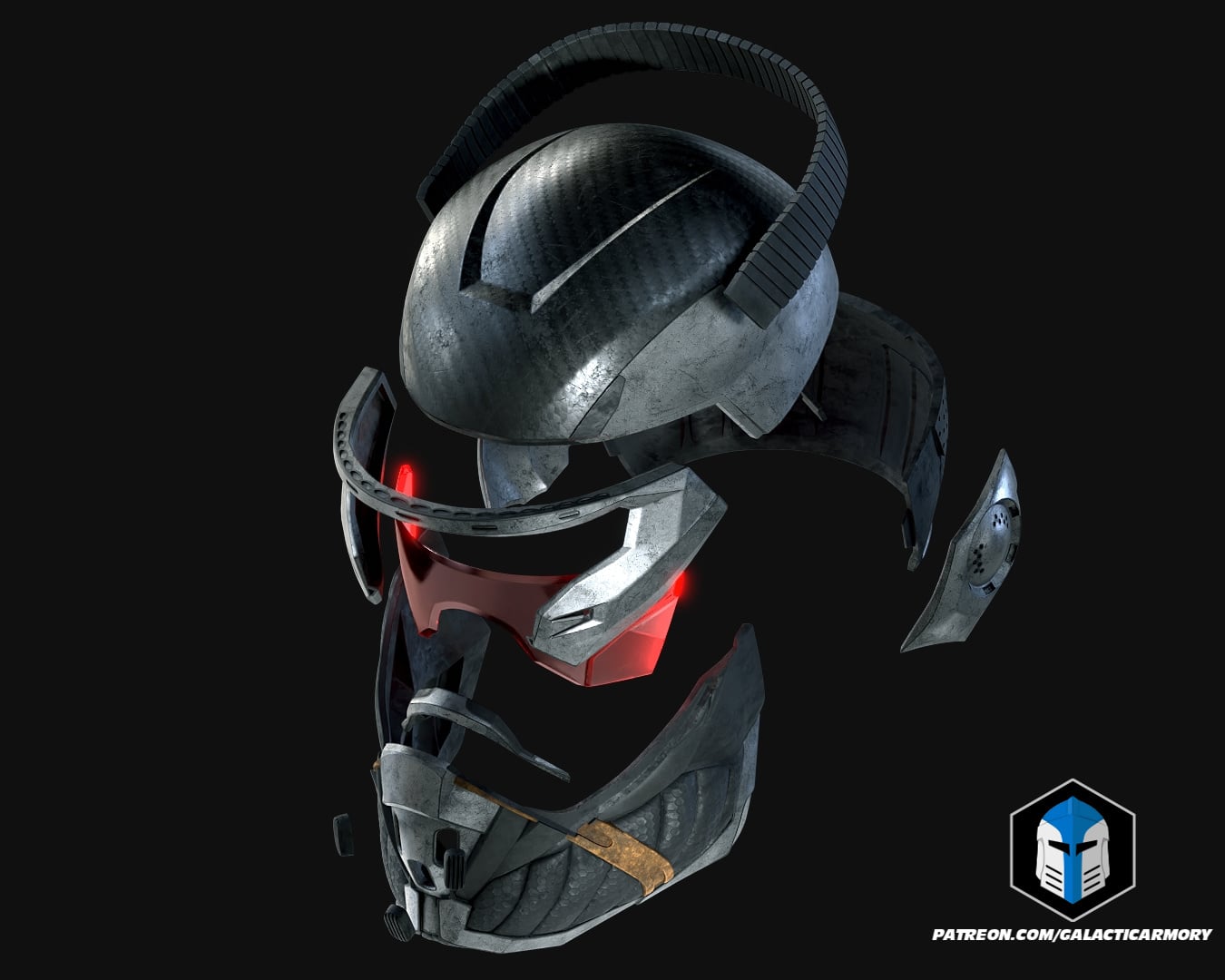 Crysis Helmet - 3D Print Files 3d model