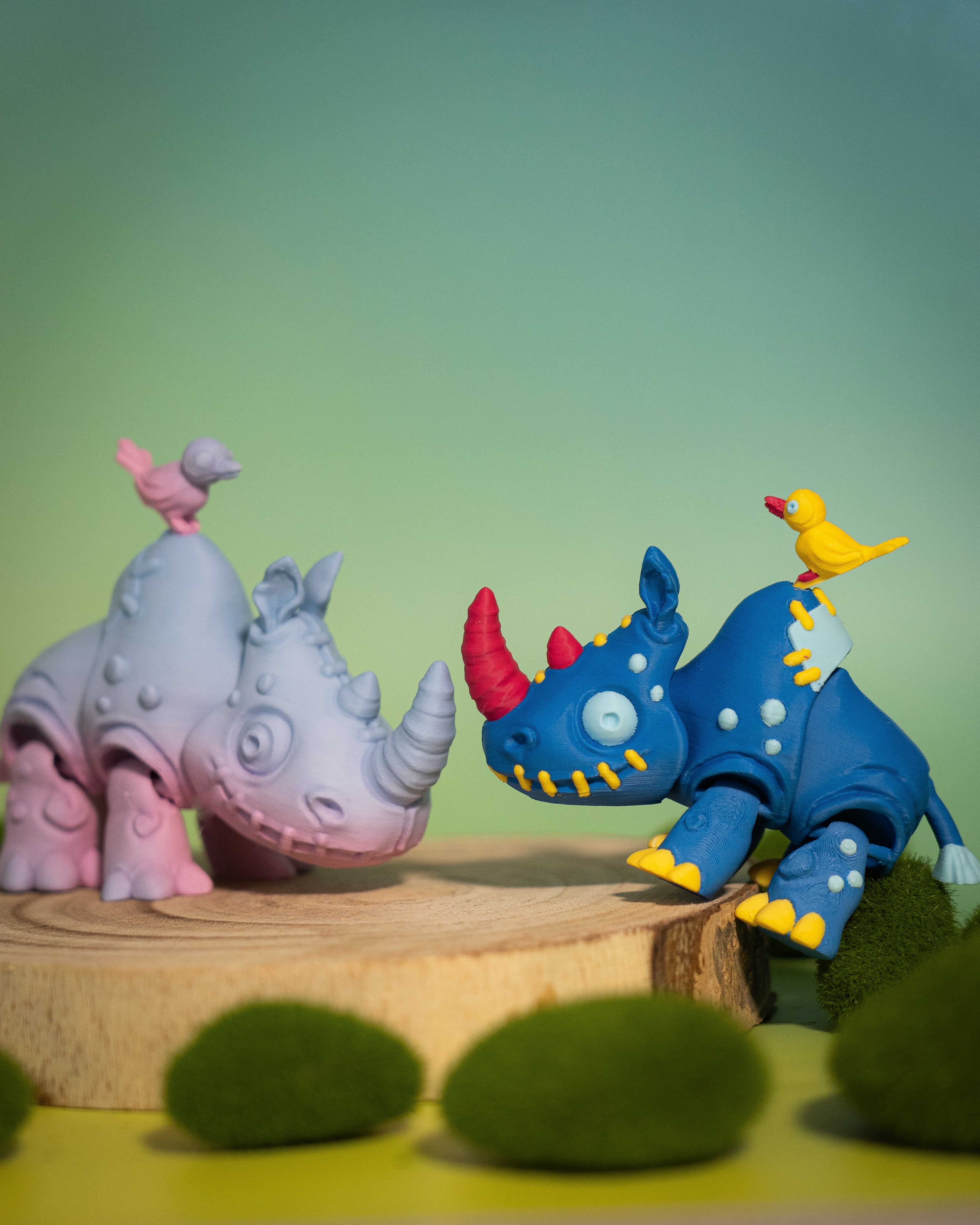 Stuffed Rhino 3d model