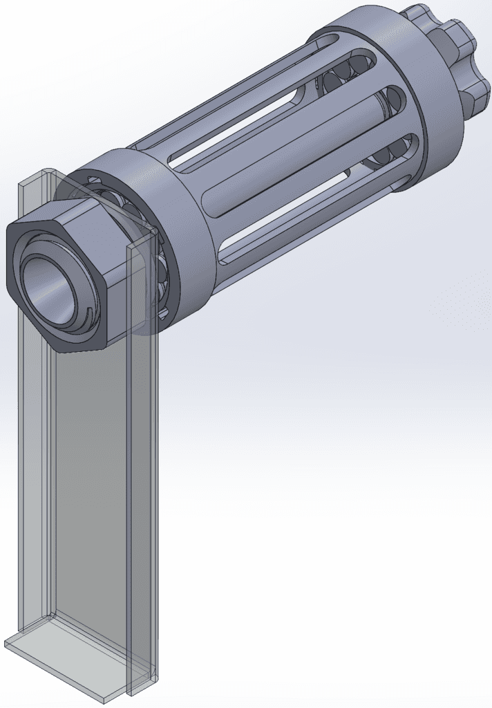 Ender 3 V2 Filament Spool 100% 3d Printed 3d model
