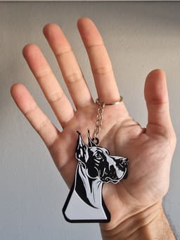 Pack BETA 25 dog keychains 3d model