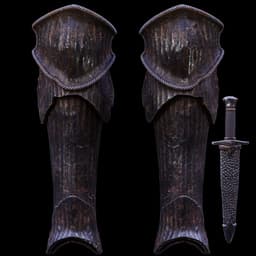 SOUL OF CINDER Cosplay Leg Armor STL Fan Art Model 3d model