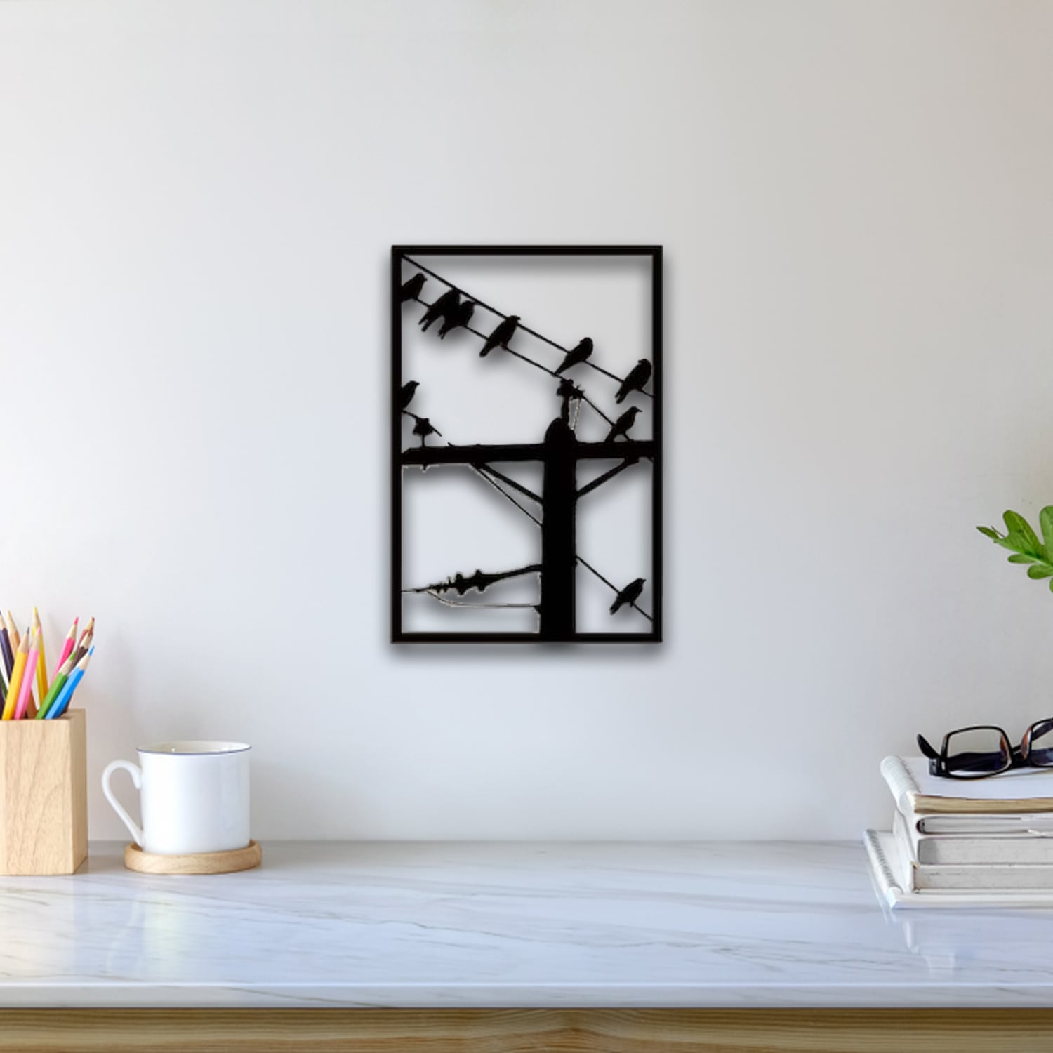 Bird Wall Art 3d model