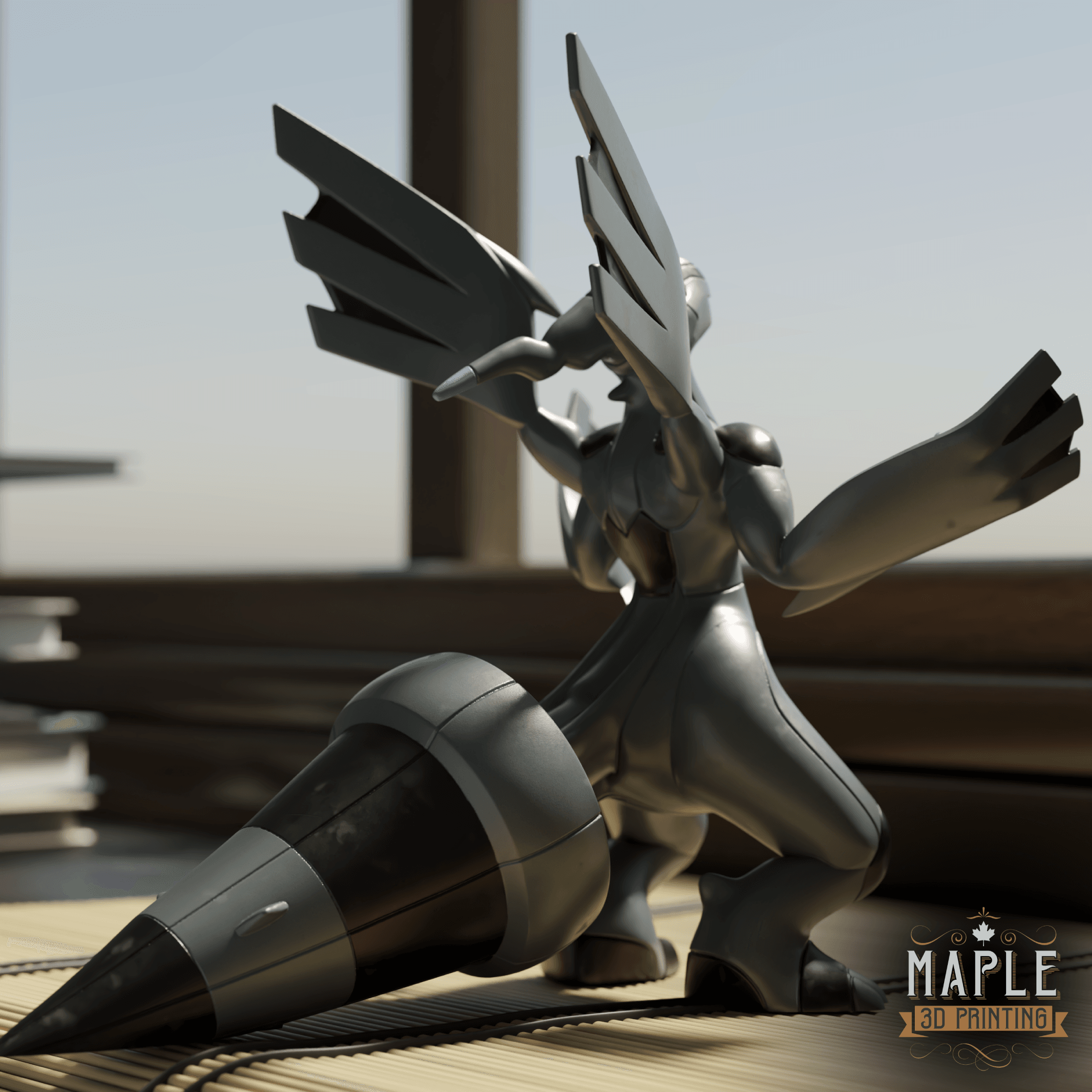 644. Zekrom - Basic & Ornamental 3d model
