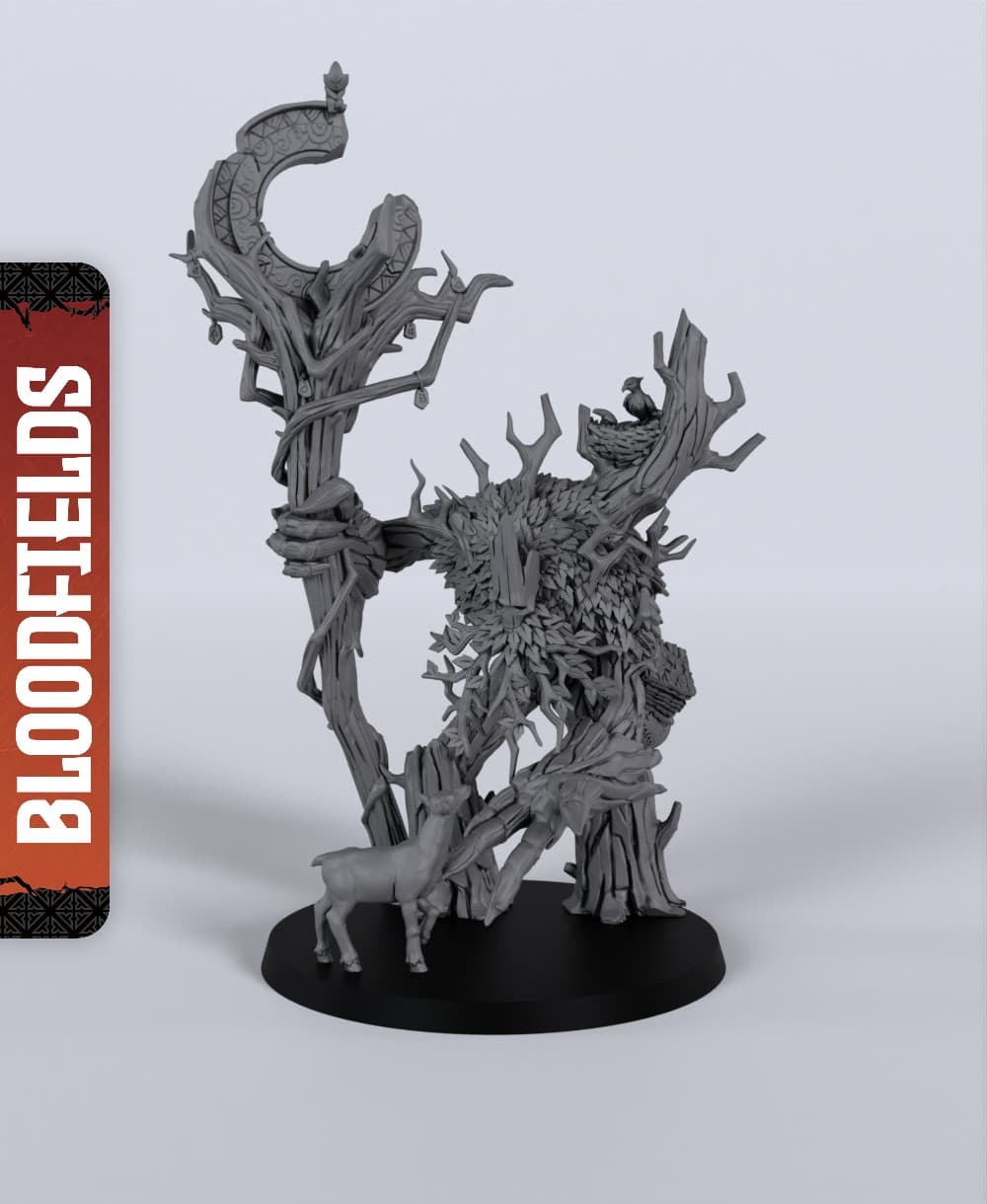 Primewood - With Free Dragon - 5e DnD Inspired for RPG and Wargamers 3d model