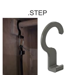 Belt Hook Hanger 3d model