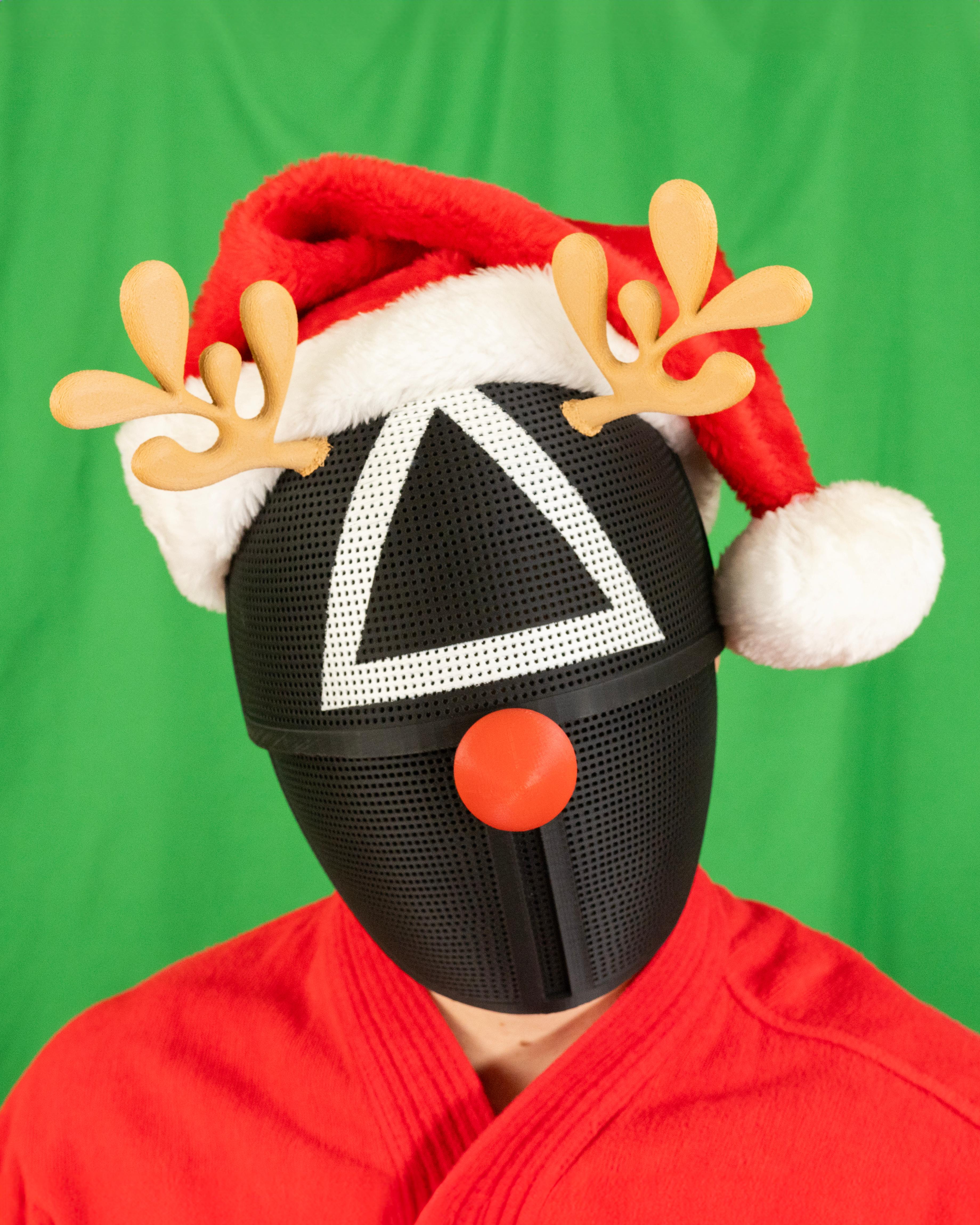 The Reindeer Games // Squid Games Soldier Mask Christmas Remix 3d model