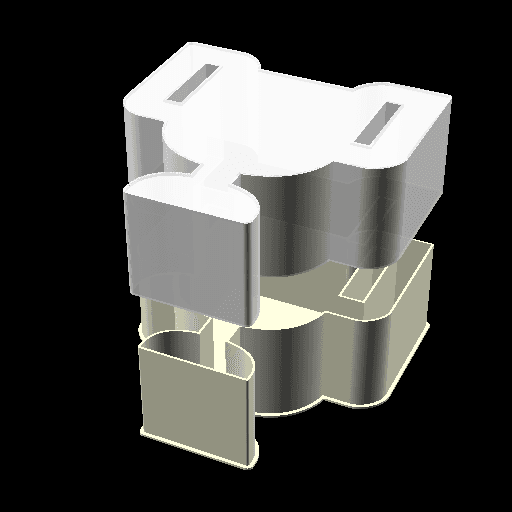 Trophy cup, nestable box (v1) 3d model