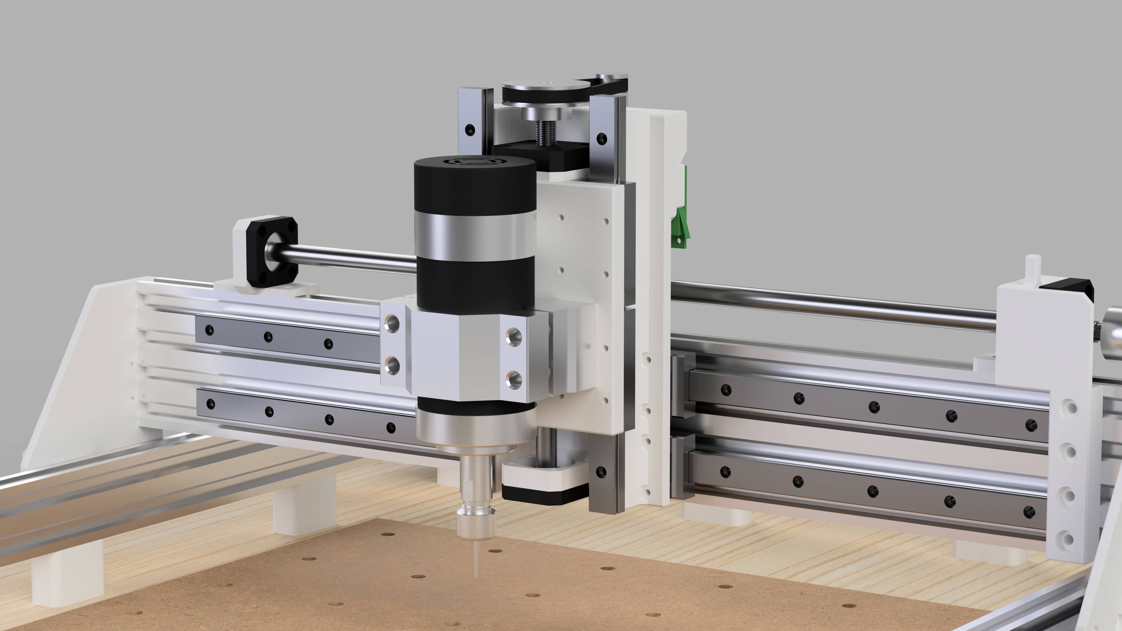 3D Printed CNC Router 3d model
