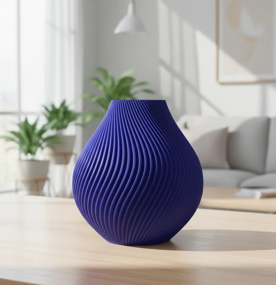 Vase Bulba Twisted (0.8 Vasemode) 3d model