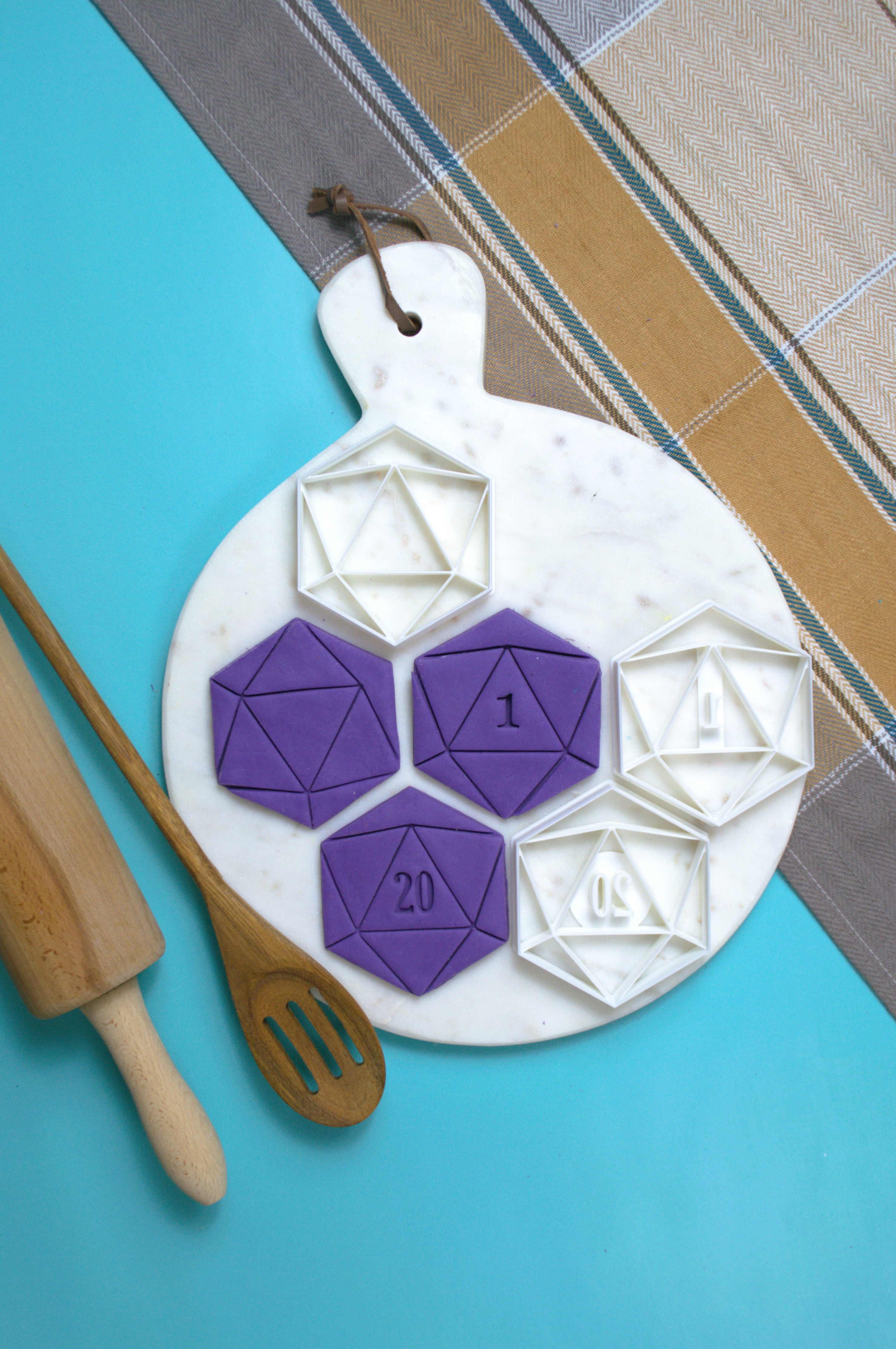 Icosahedron Cookie Cutter Set 3d model