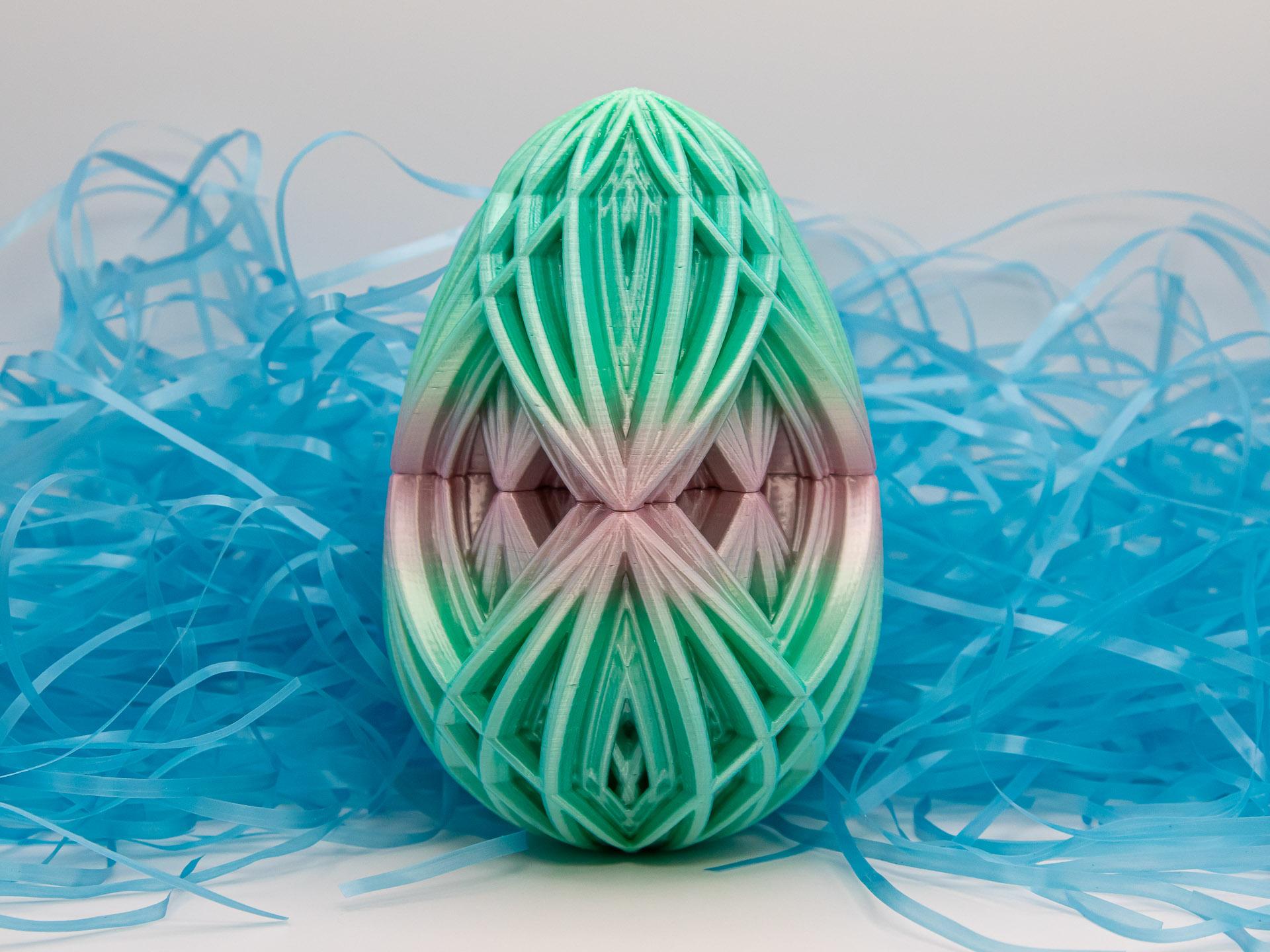 Kaleidoscope Easter Egg (4 Sizes) 3d model