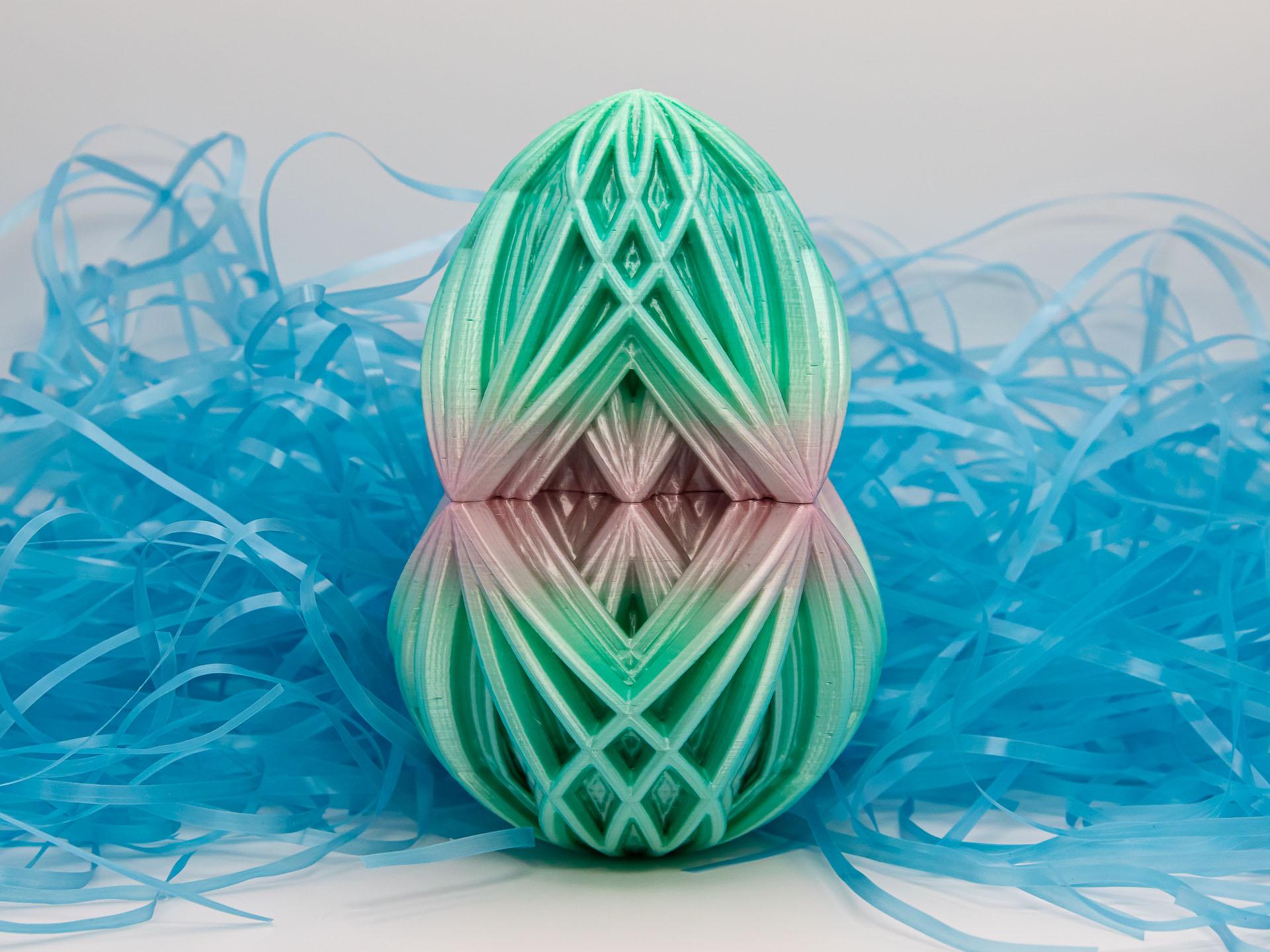 Kaleidoscope Easter Egg (4 Sizes) 3d model
