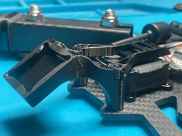 TBS Source X FPV GPS Mount for GEPRC M1025 and Receiver Mount 3d model