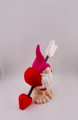Heart with Arrow Costume Gnome 3d model