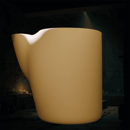 Teapot Shaped Pencil Holder 3d model