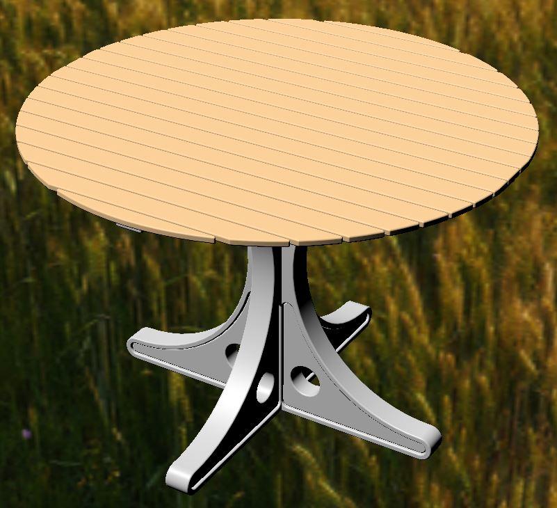 Outdoor Table 3d model