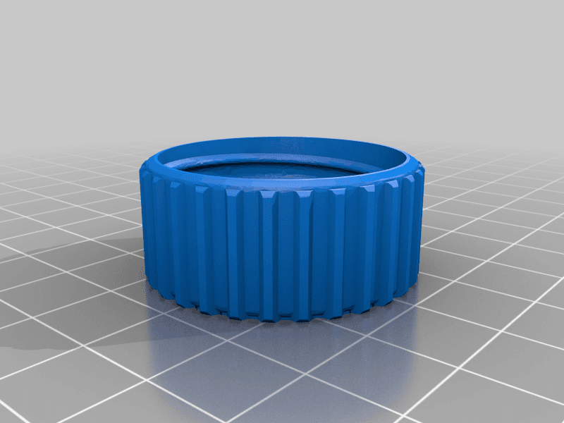 BOTTLE CONTAINER WITH HIDDEN COMPARTMENT (PRINT-IN-PLACE) 3d model