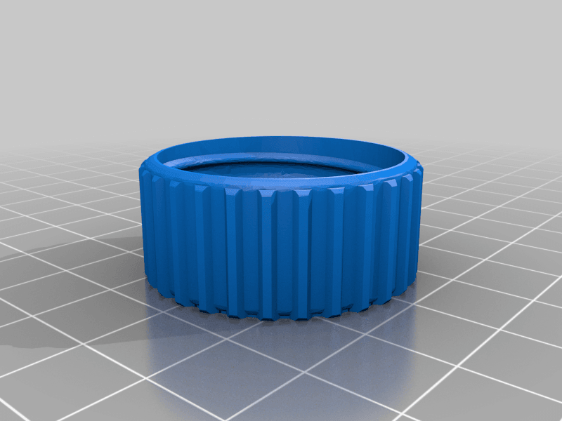 BOTTLE CONTAINER WITH HIDDEN COMPARTMENT (PRINT-IN-PLACE) 3d model